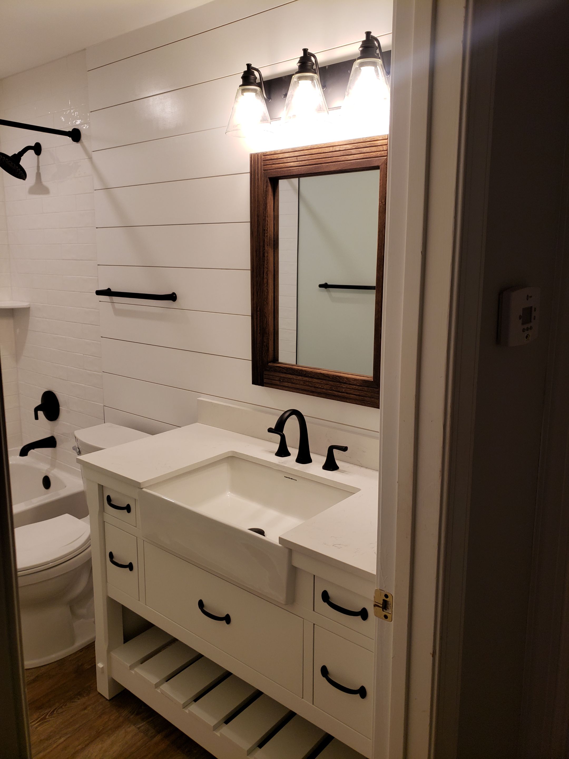 Modern Elegance: Bathroom Upgrade