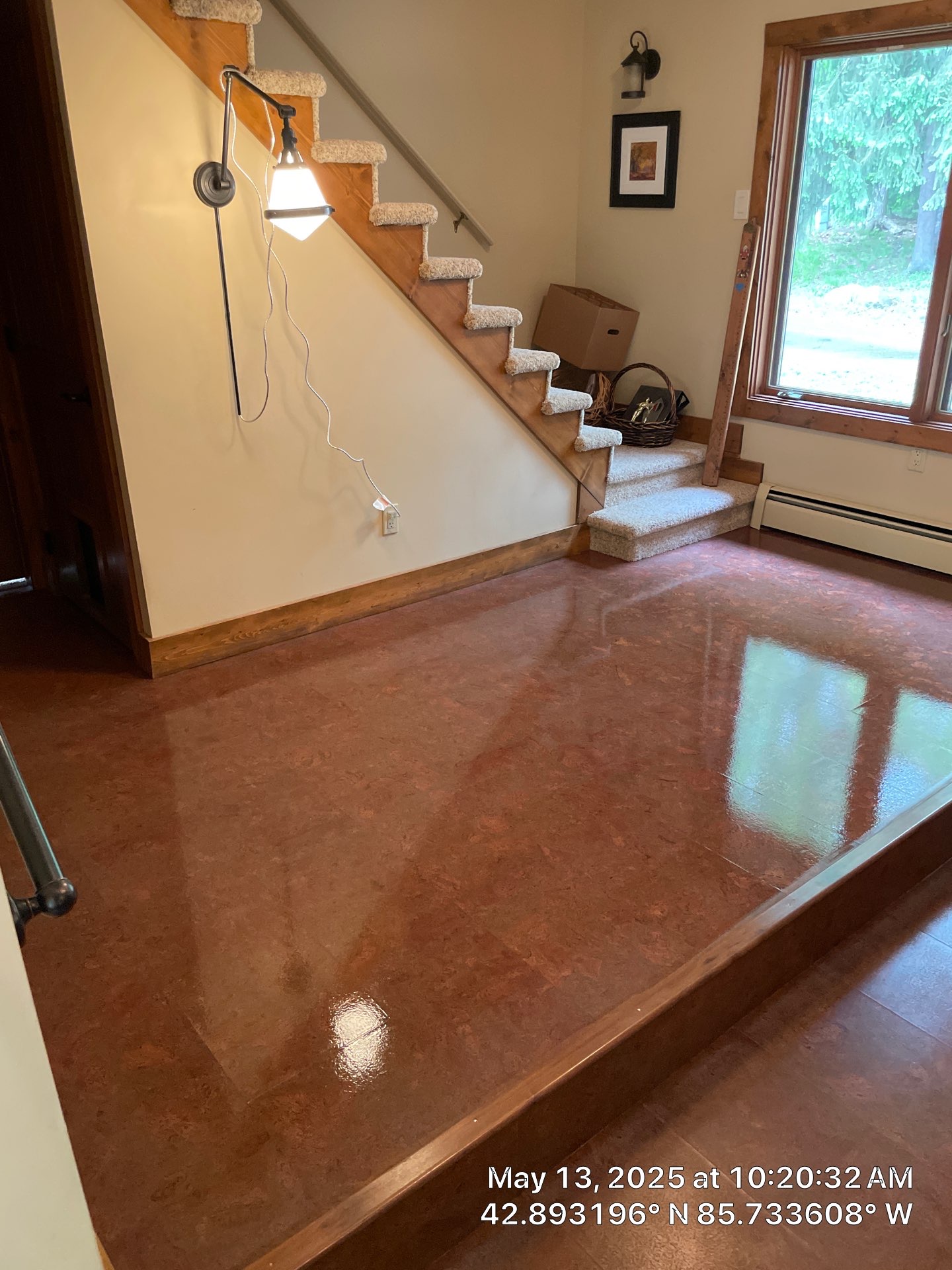 Cork Seal on Existing Cork Floor