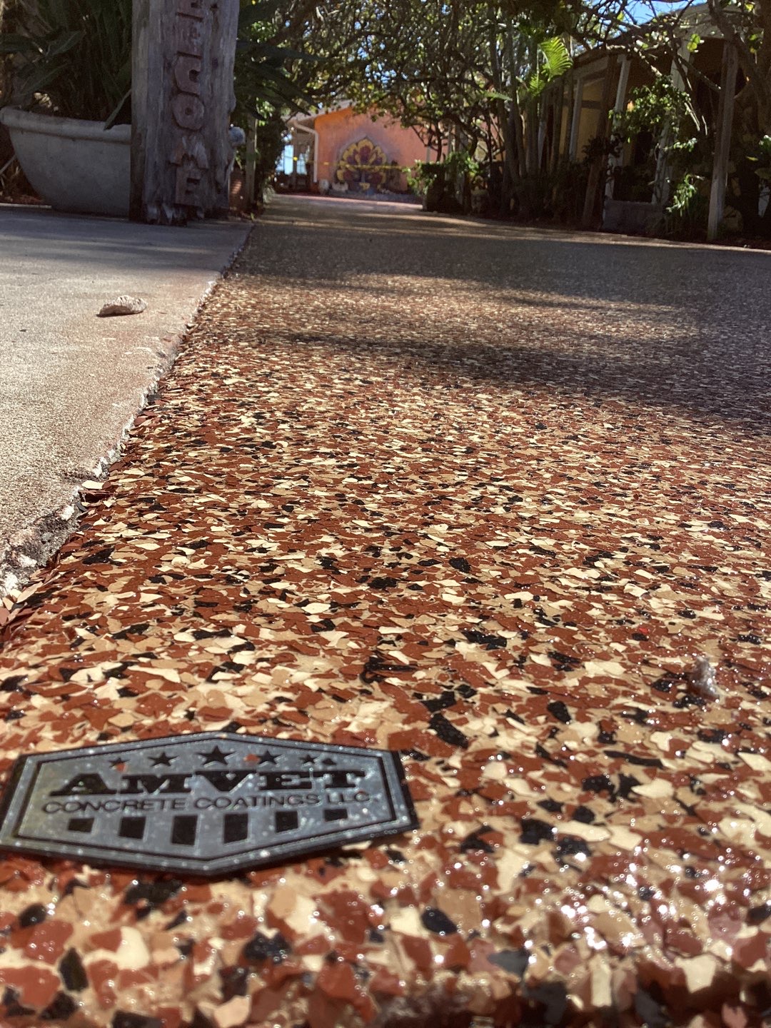Sidewalks and Porches using Chestnut