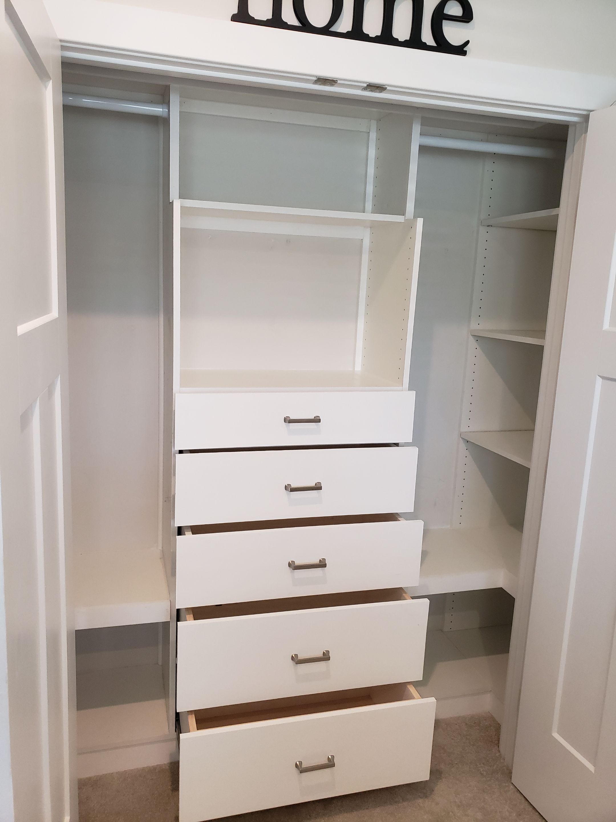 Custom Closet Build Out