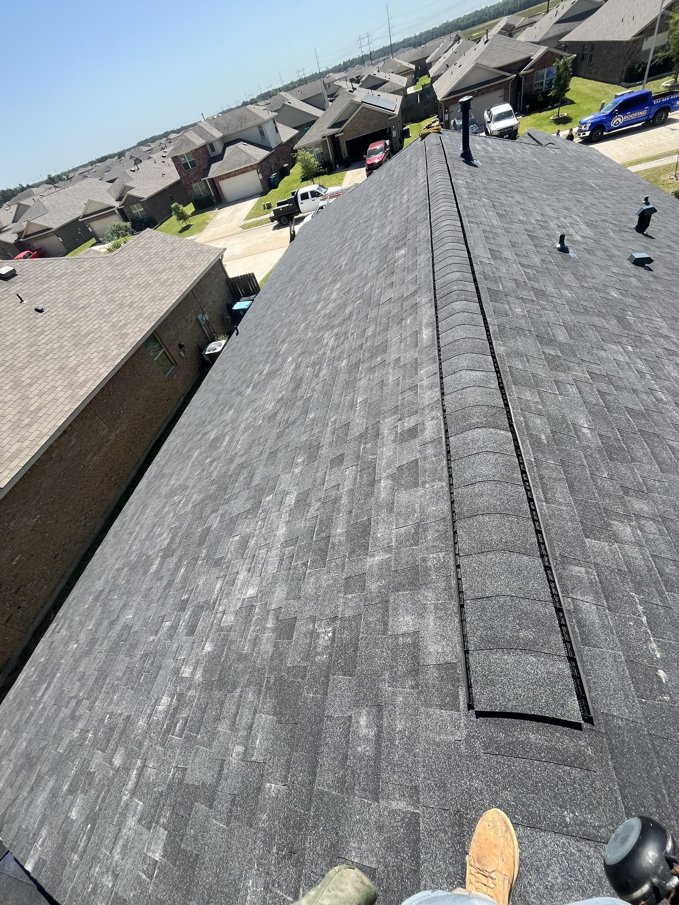 Reroof and Interior Project in Roman Forest
