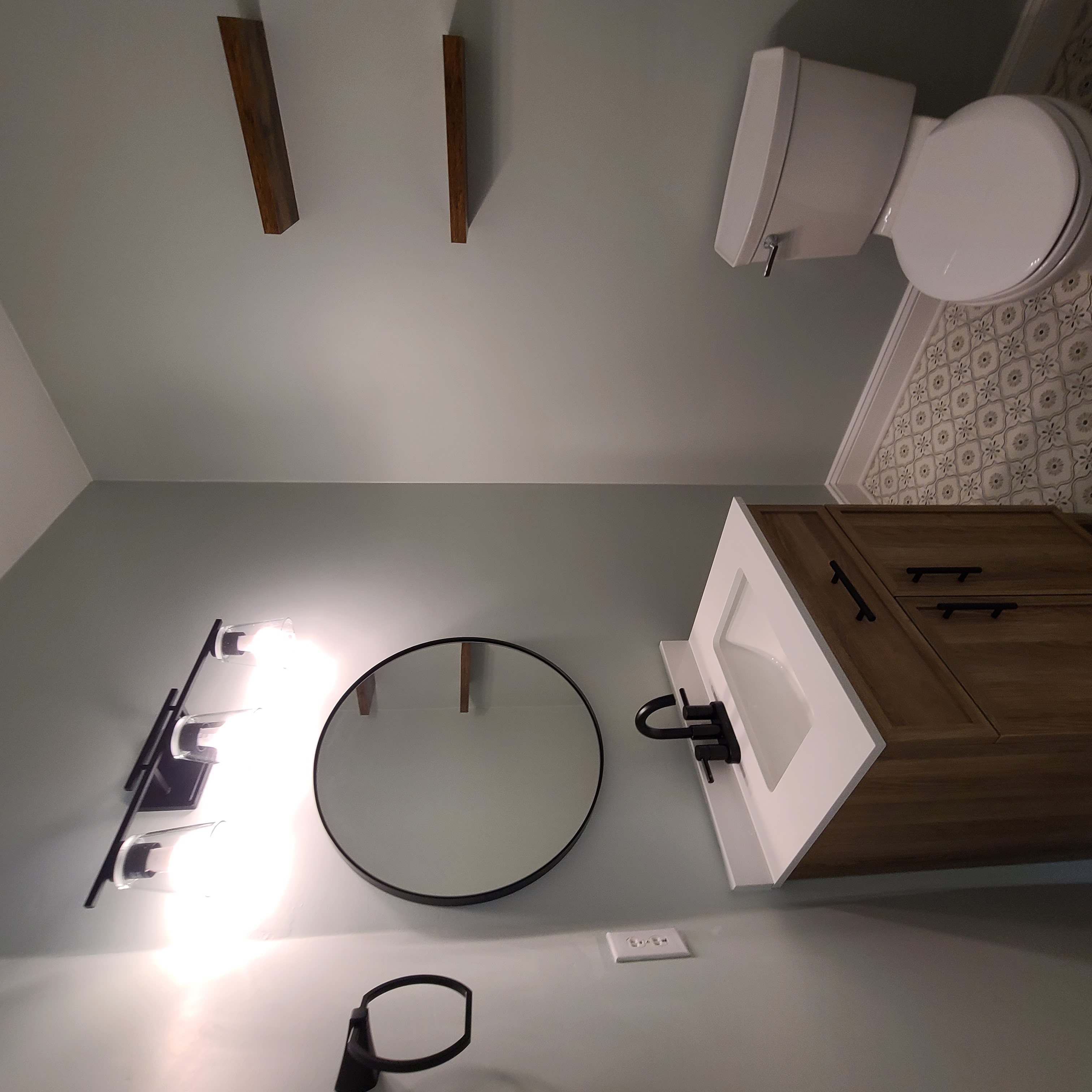 Stunning Powder Bath Makeover