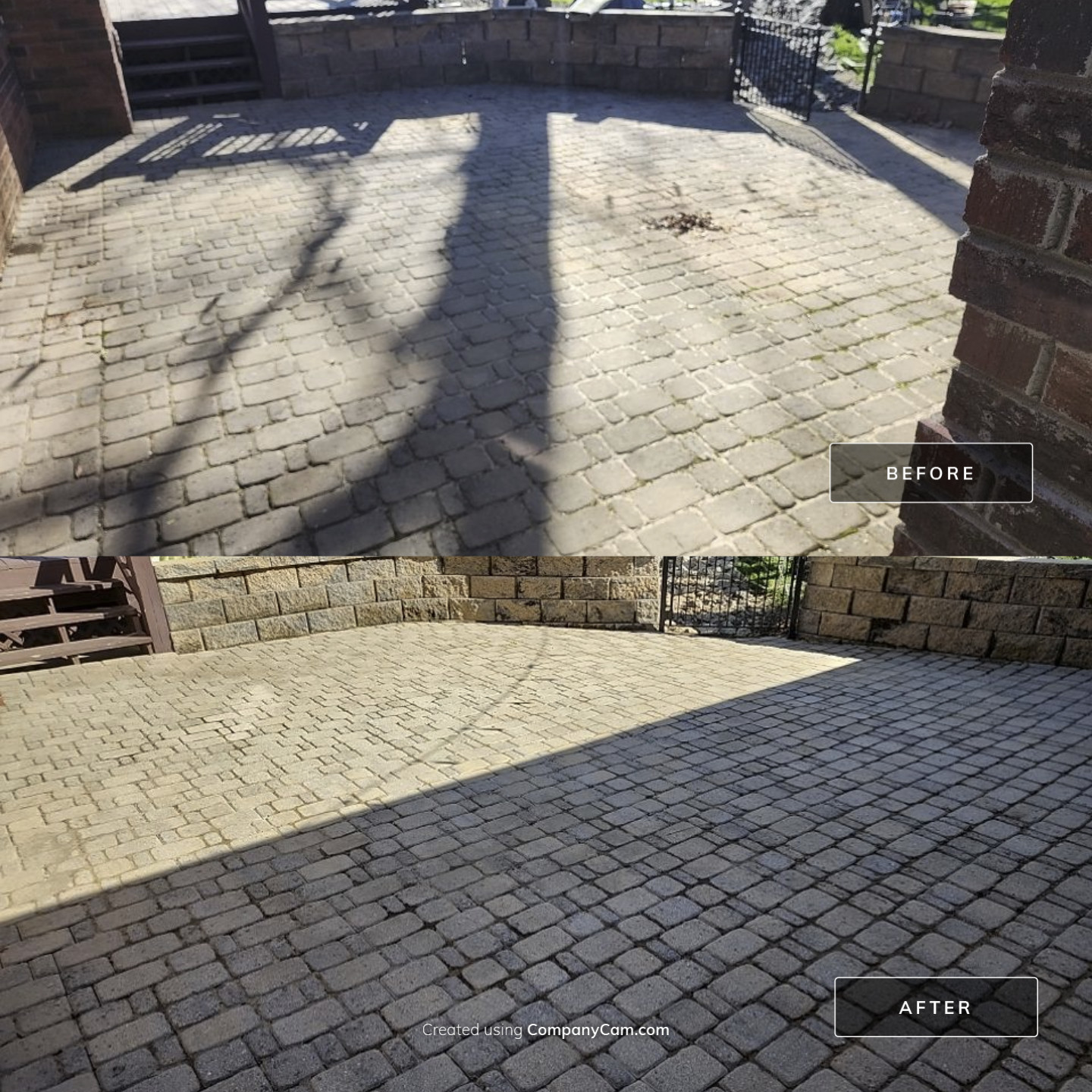 House Wash using cleaner