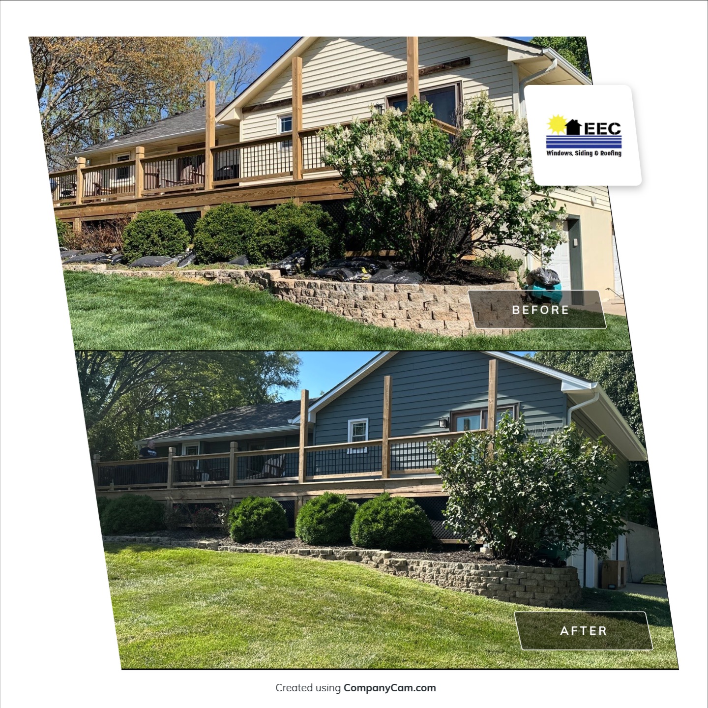 New Craneboard Siding on this Platte City, Mo home 