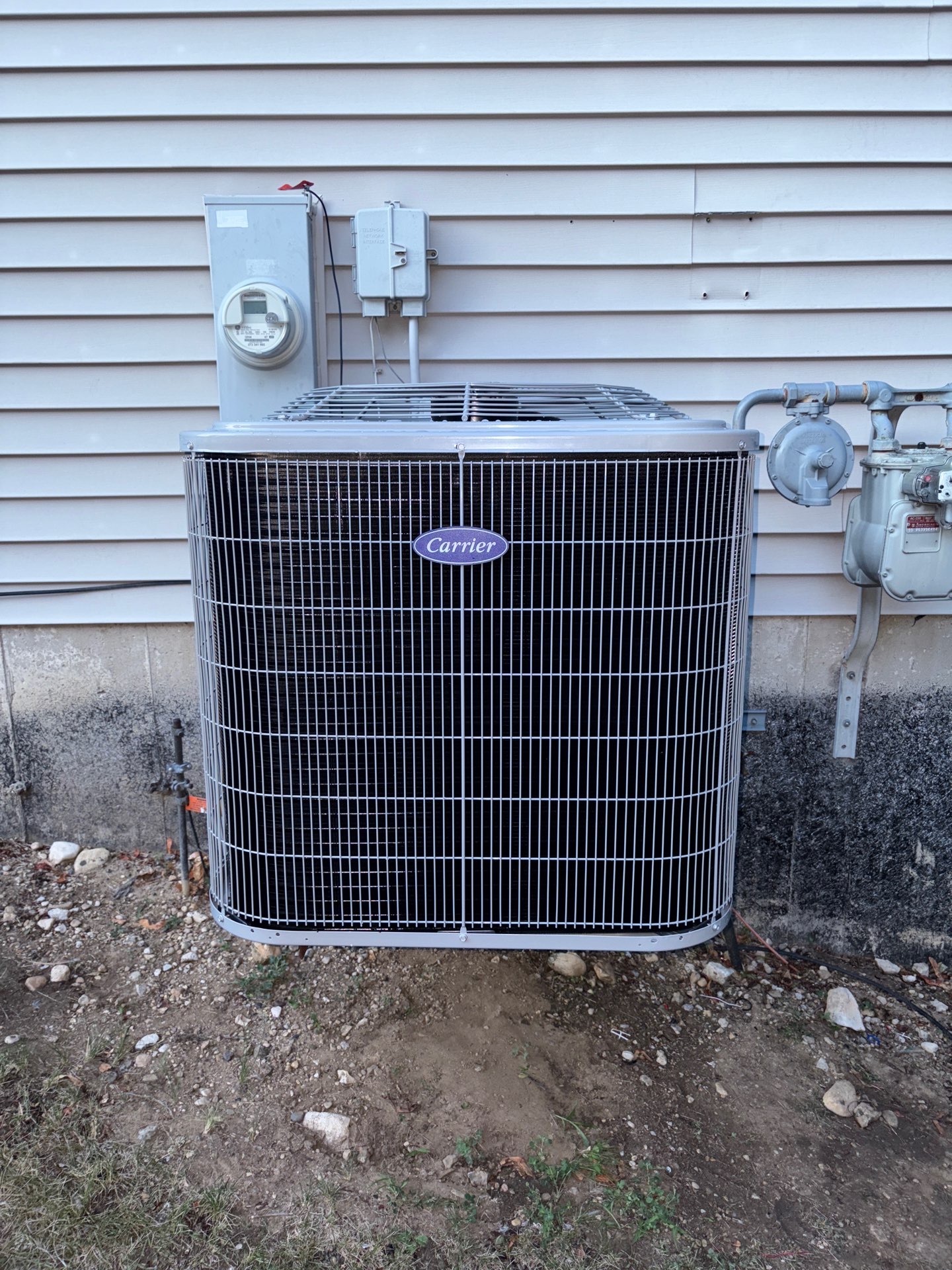 Carrier Comfort 14 Air Conditioner Installation – Elgin, IL