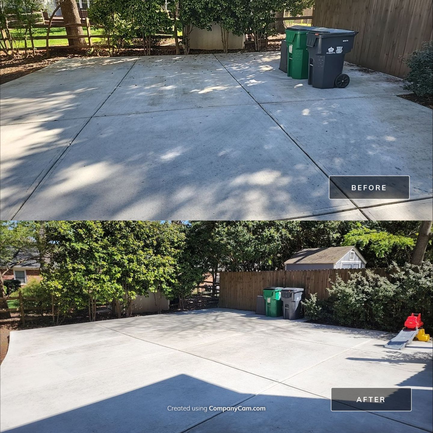 House Wash using cleaner