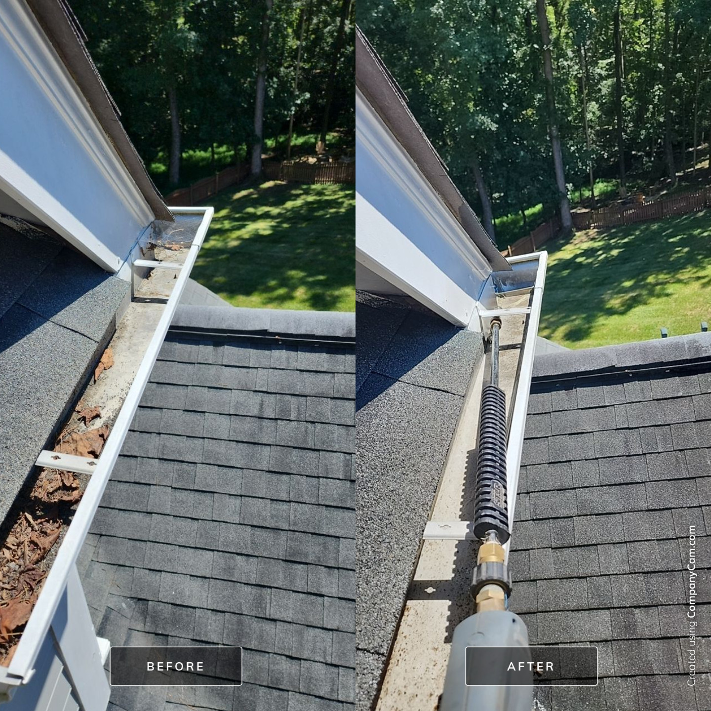 House Wash using cleaner