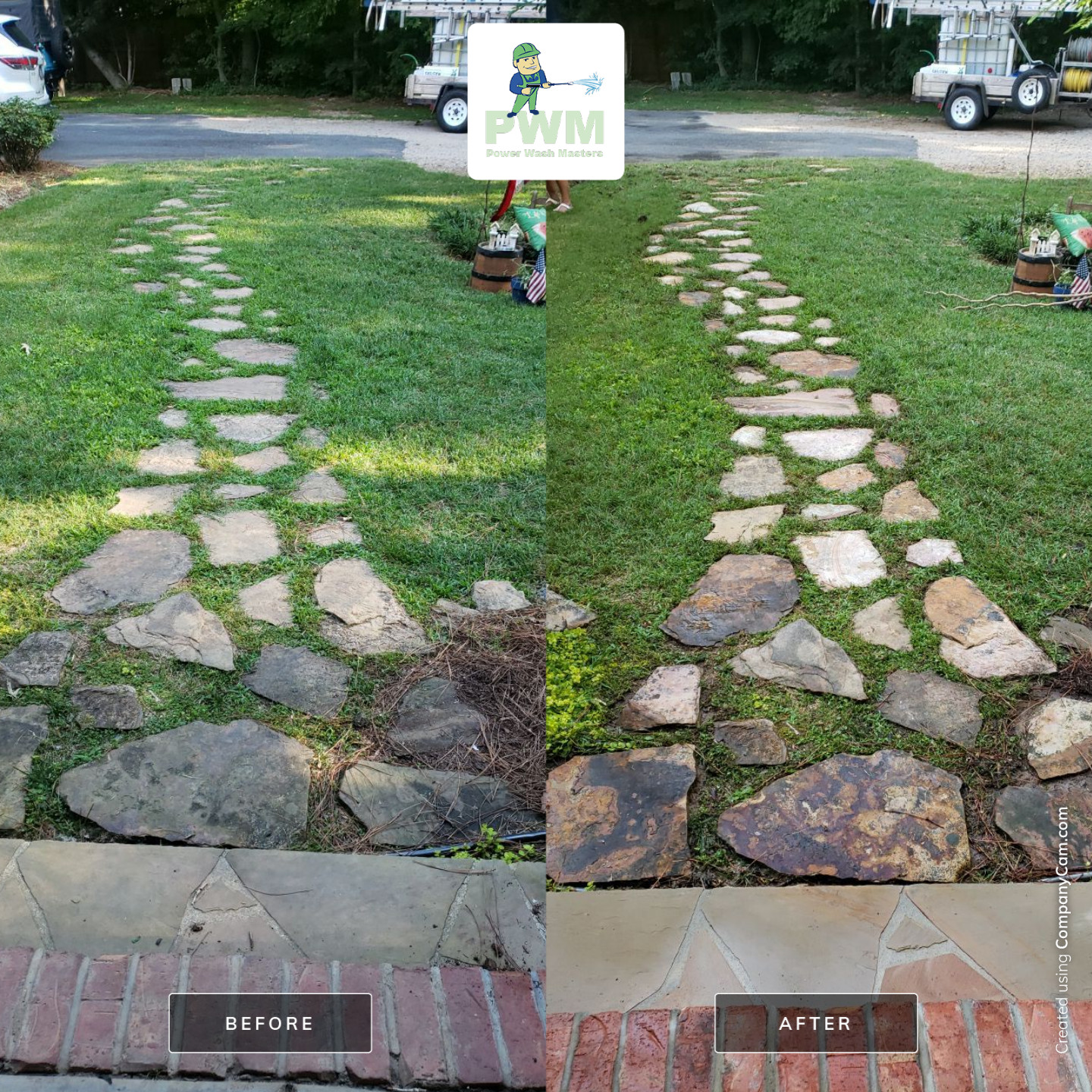 House Wash using cleaner