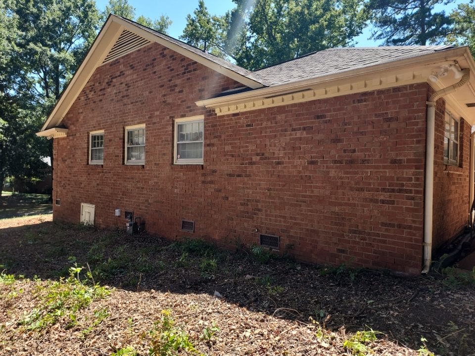 House Wash using cleaner