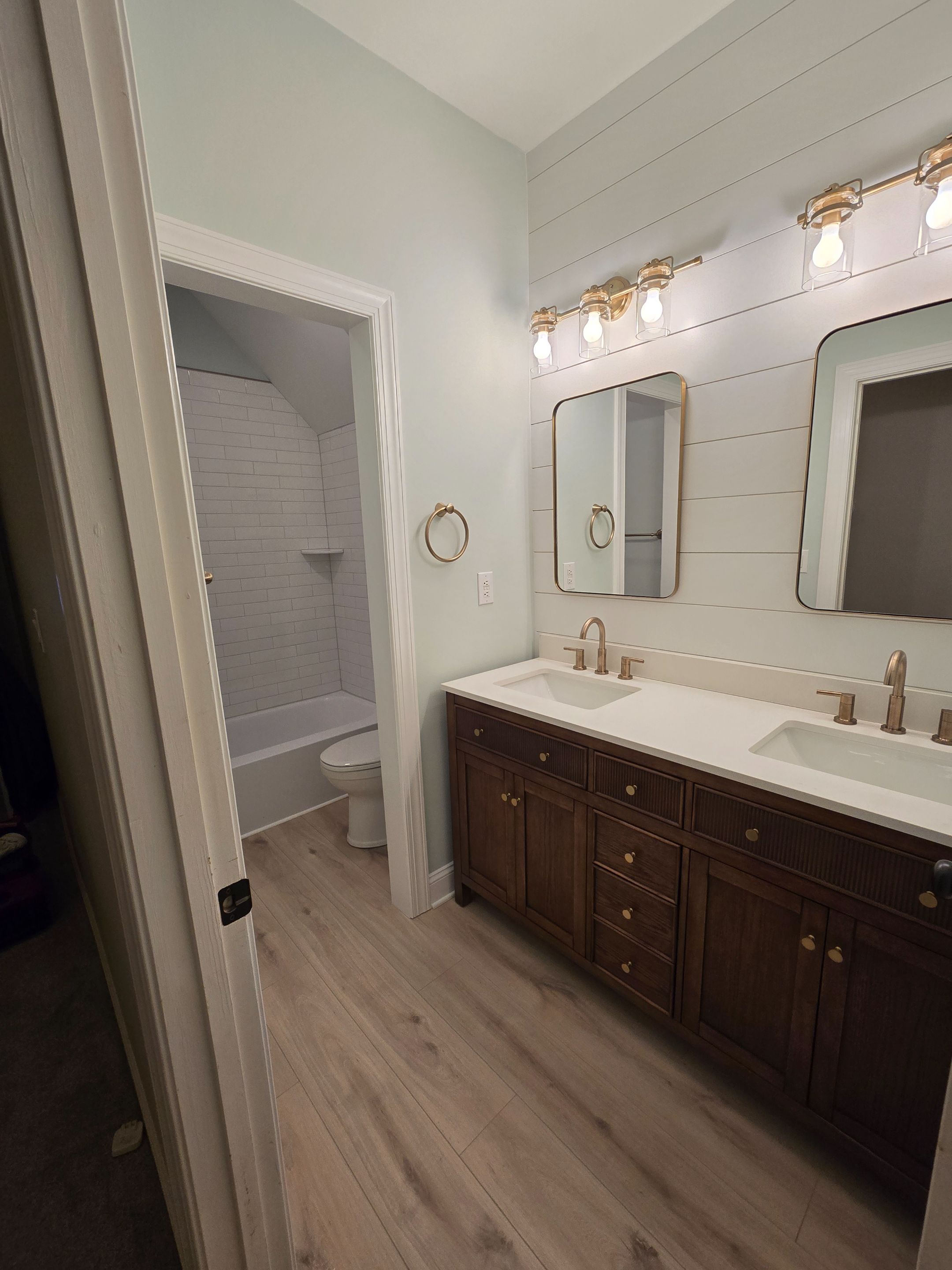 Bathroom Upgrade using Ship Lap