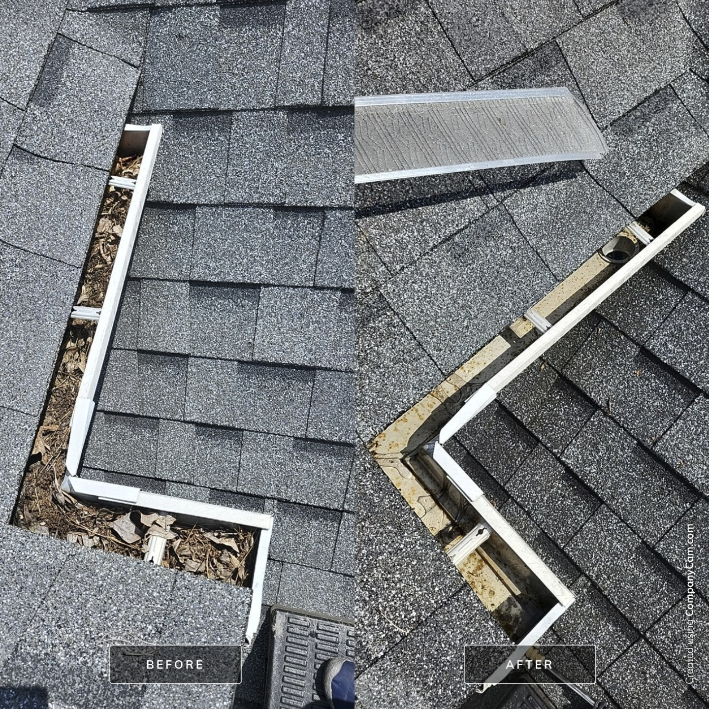 Gutter guard instalation 