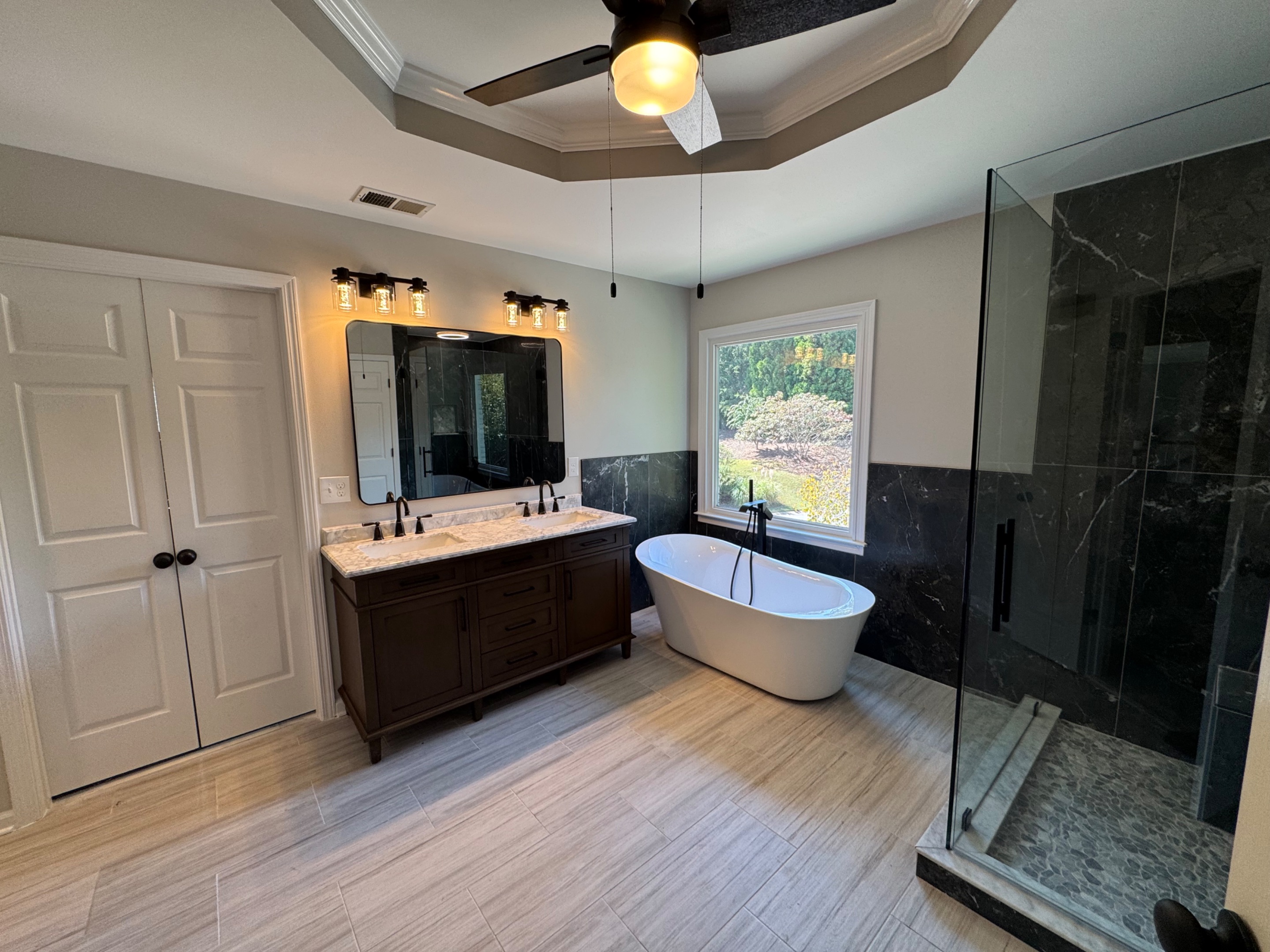 Master bathroom renovation