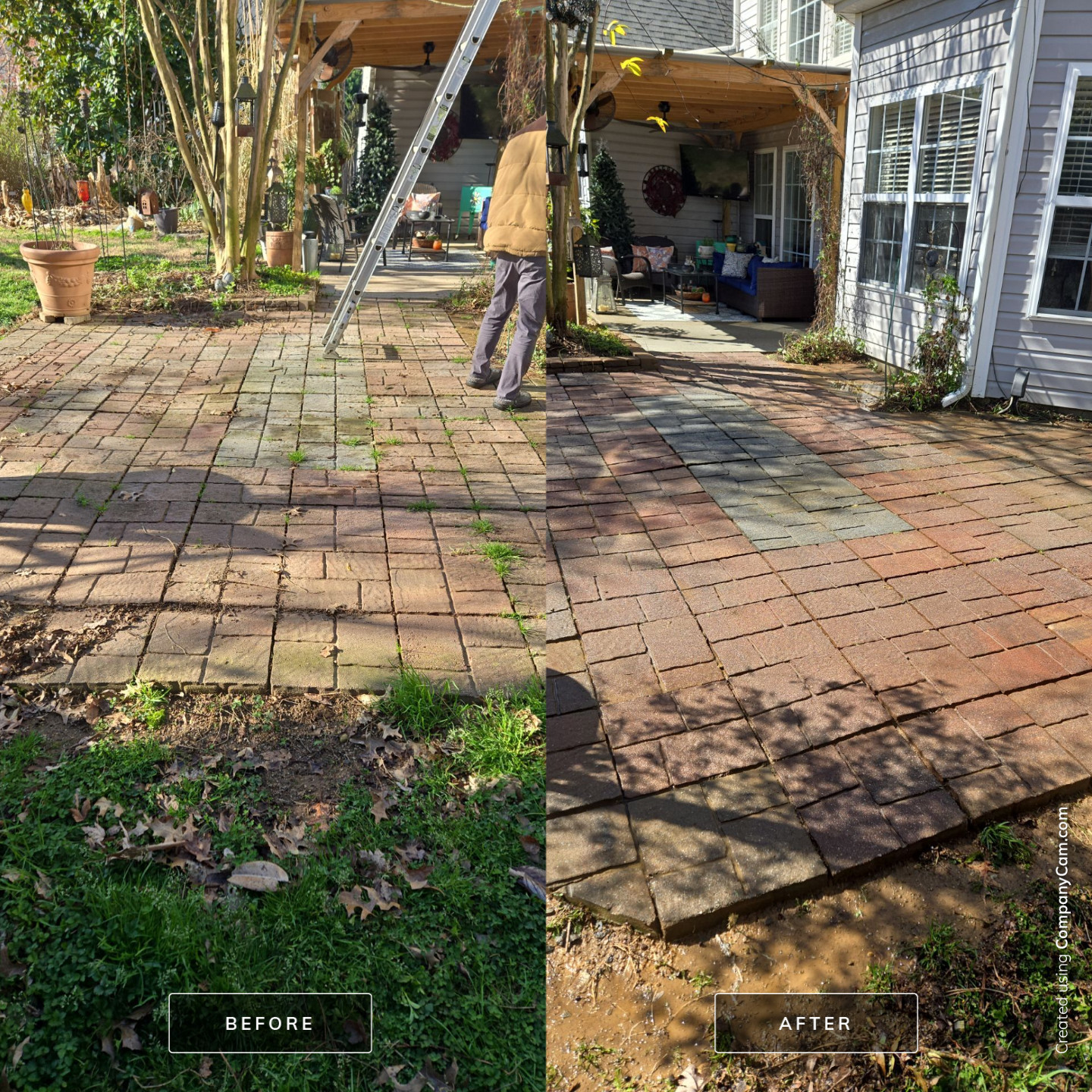 House Wash using cleaner