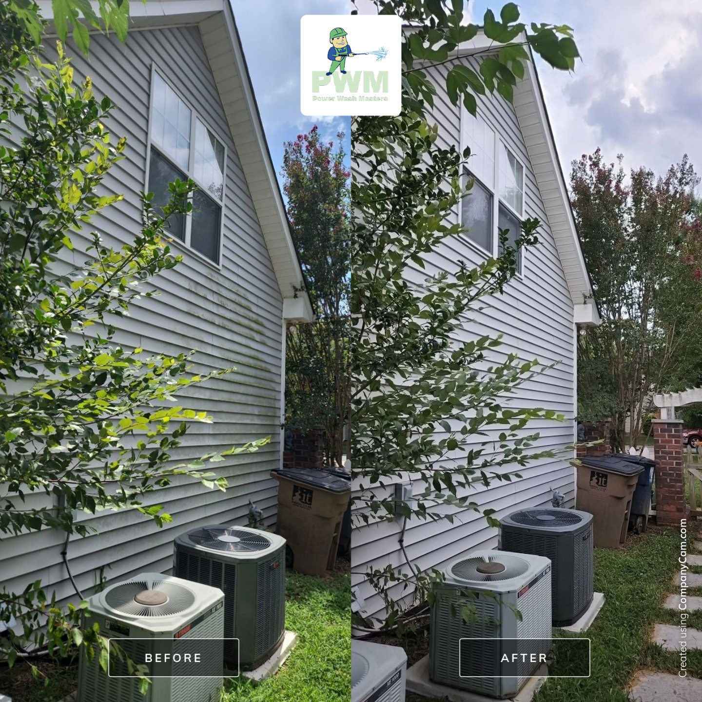 House Wash using cleaner