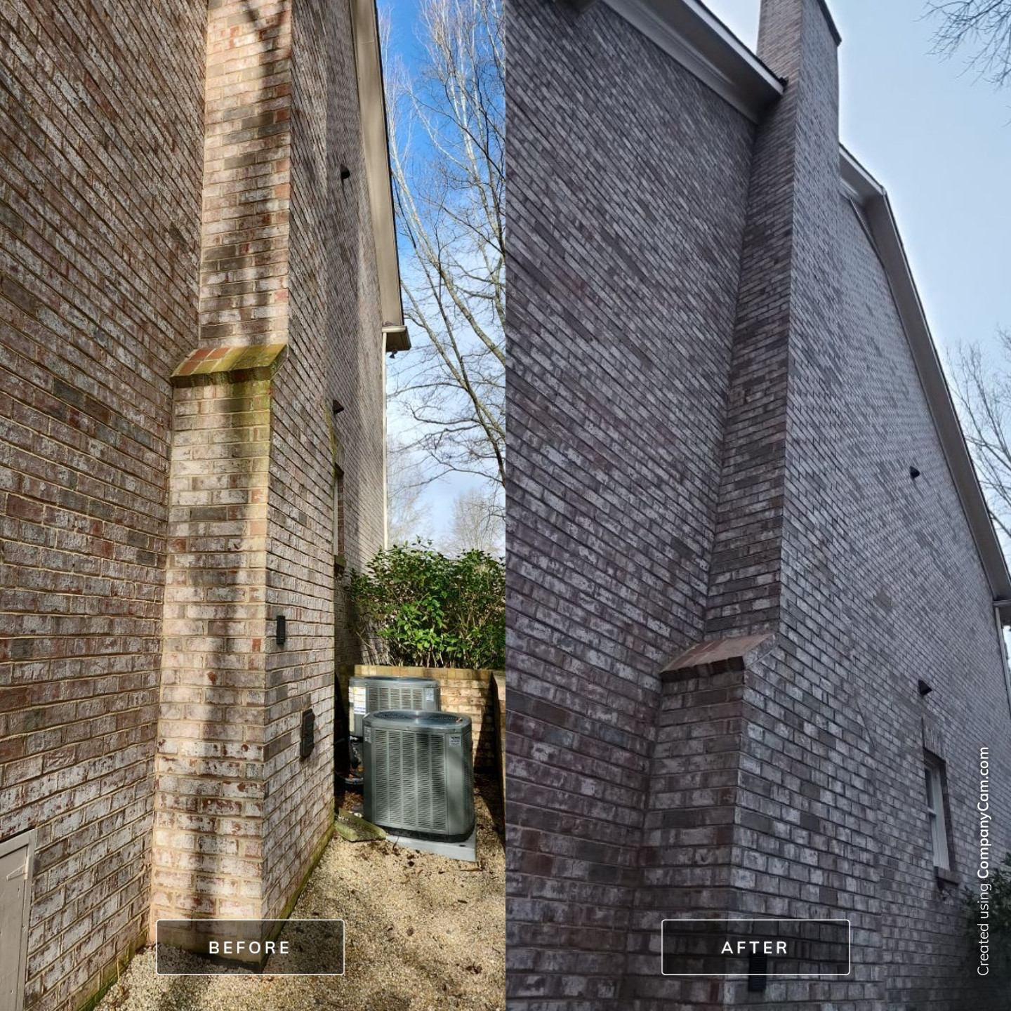 House Wash using cleaner