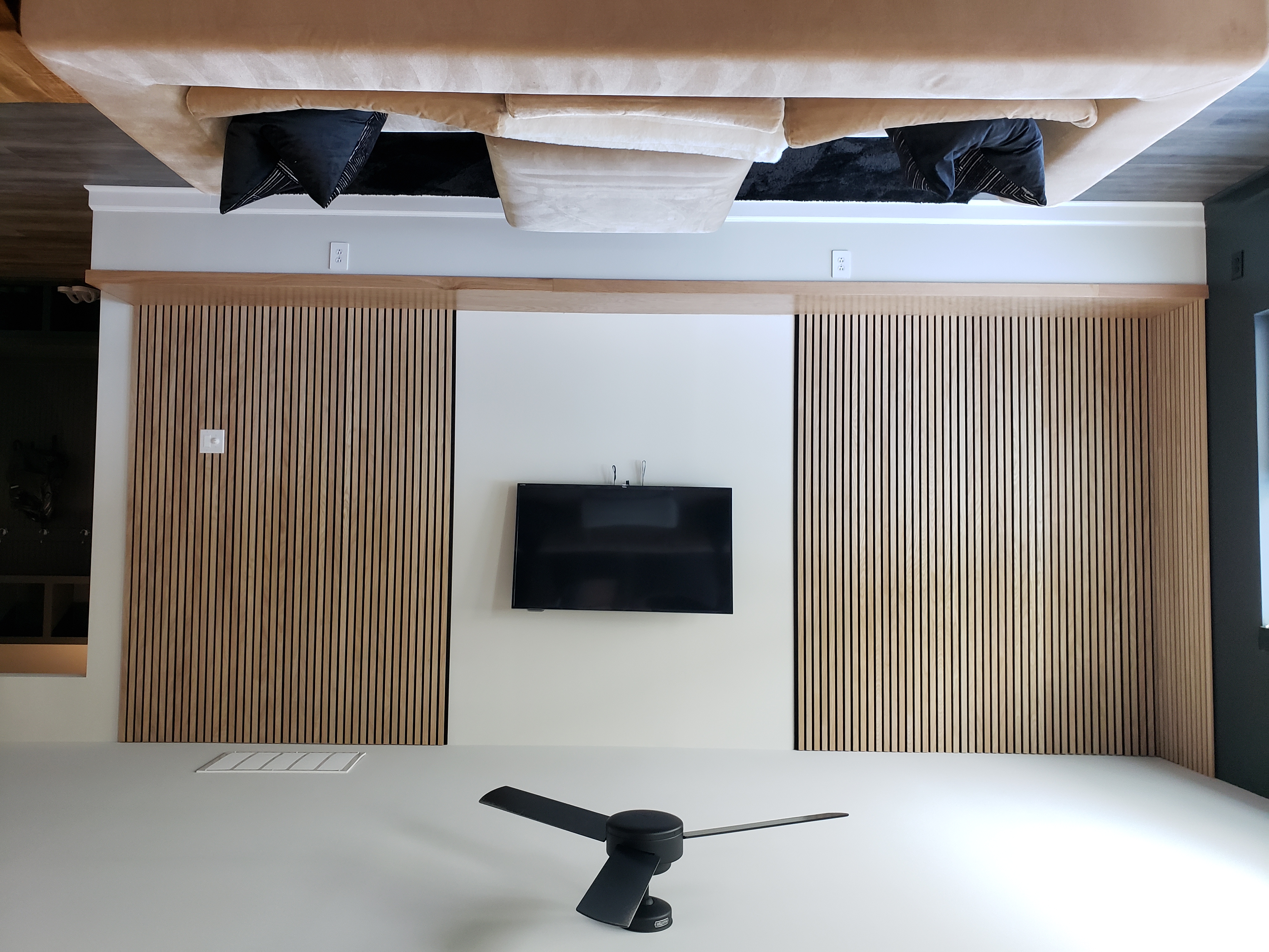Custom Bench Build with Soundproofing Panels