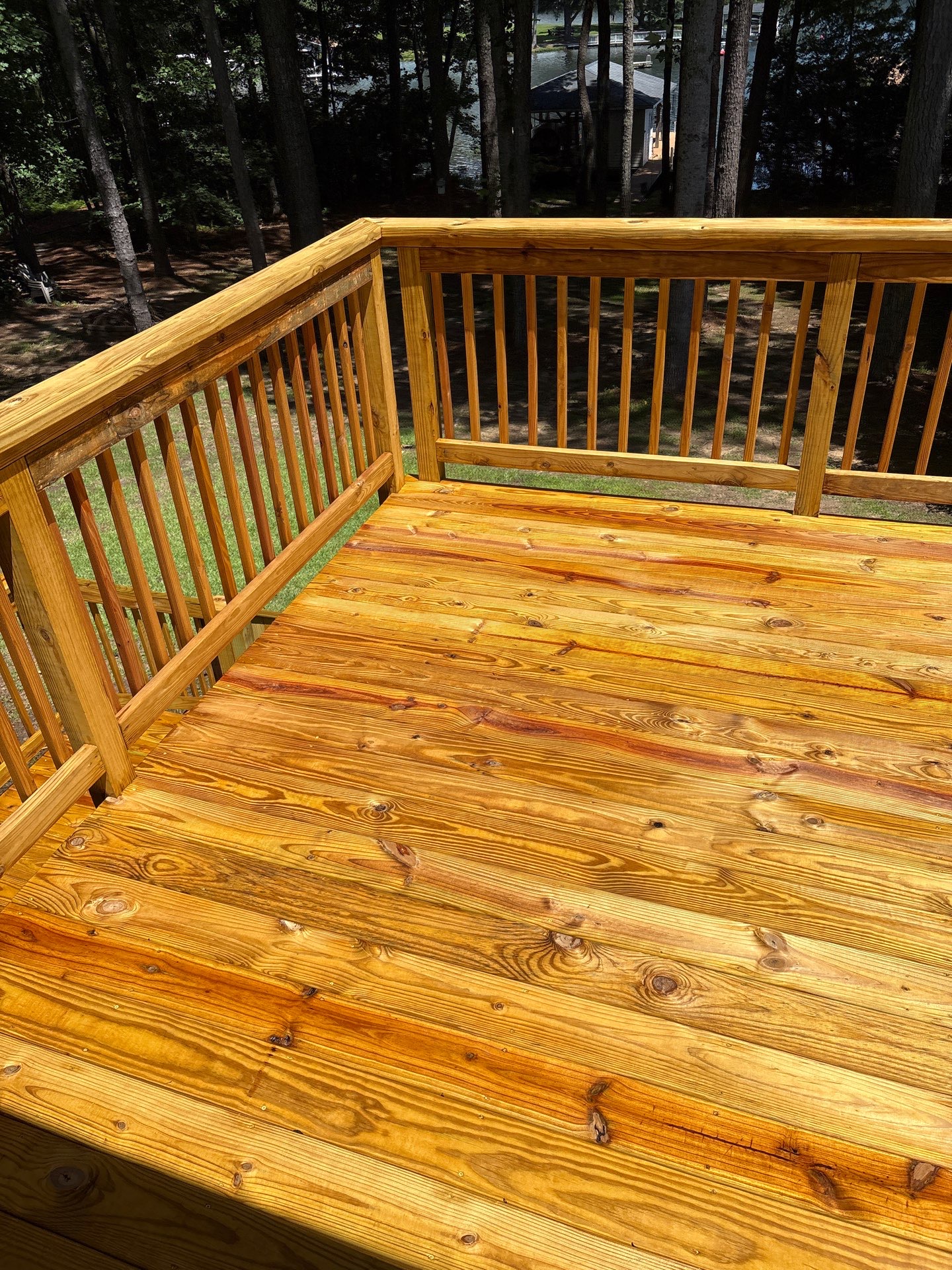 Wood Deck using Wood Sealant