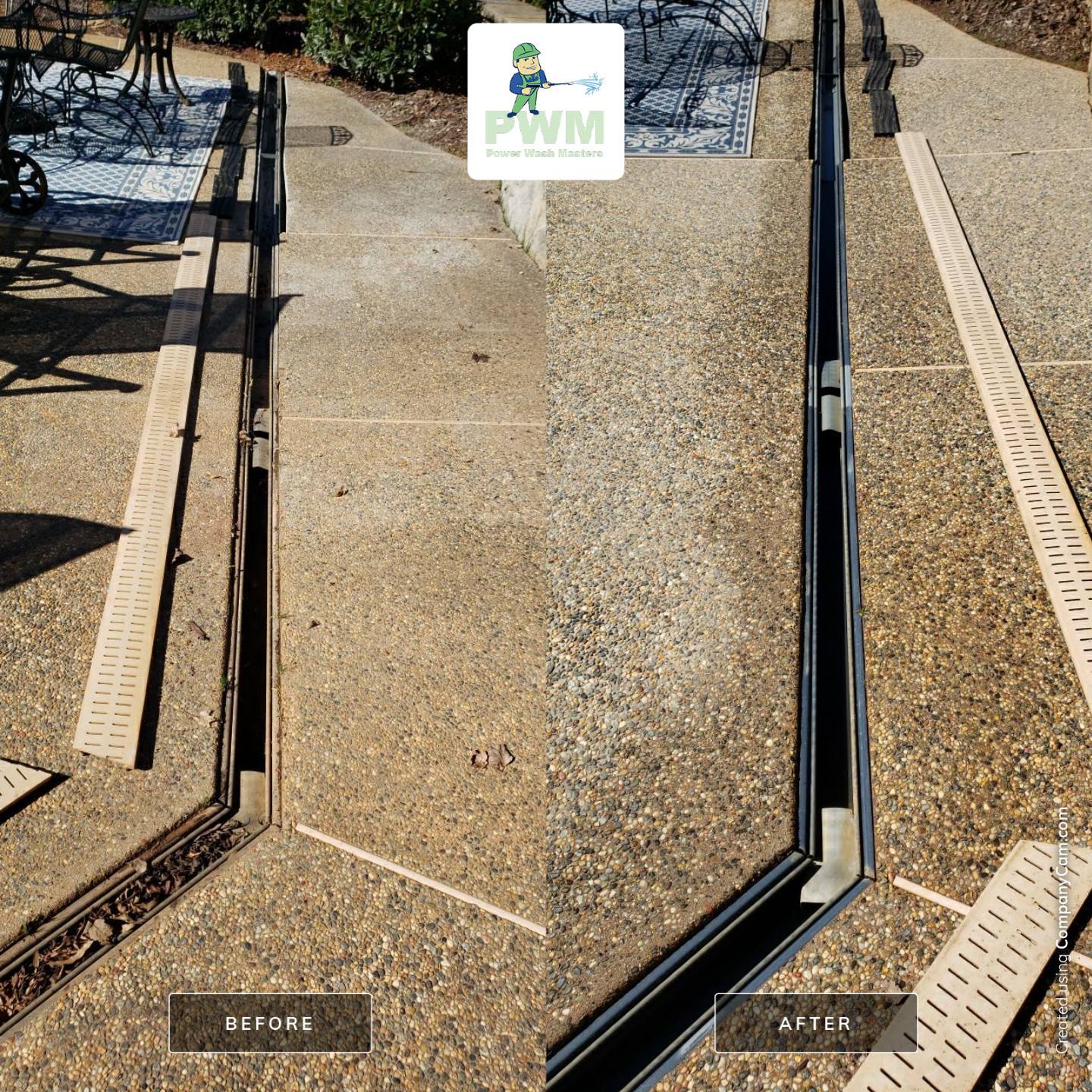 Landscap drain and flat serface cleaning