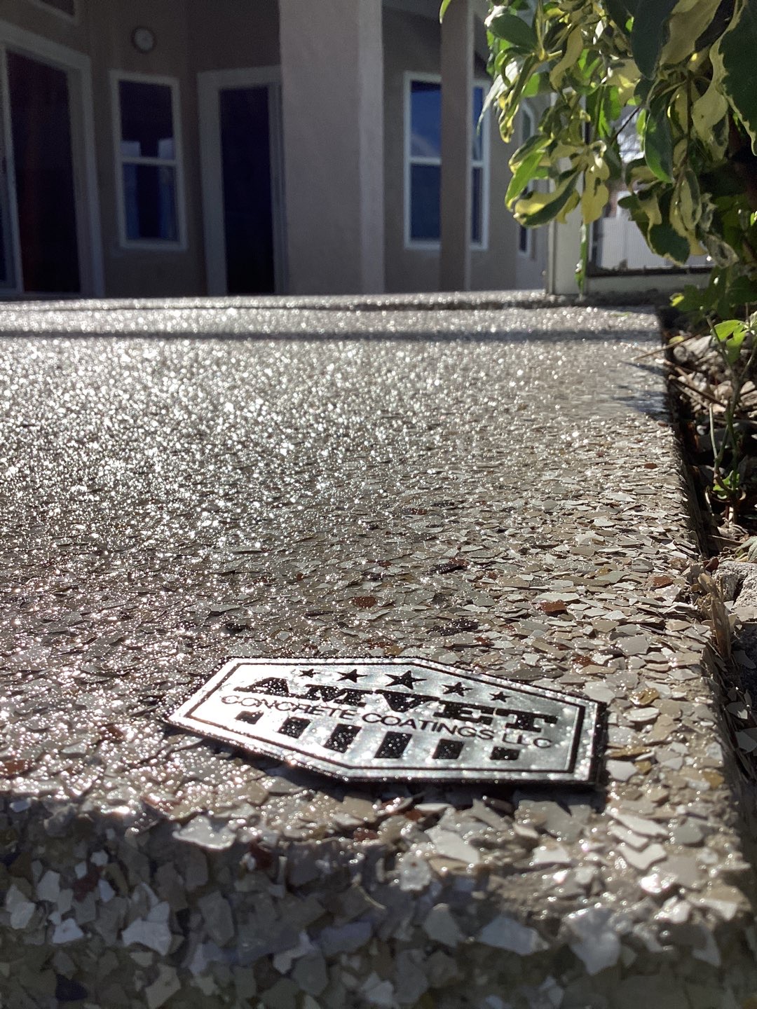 Patio using Pebble Beach
