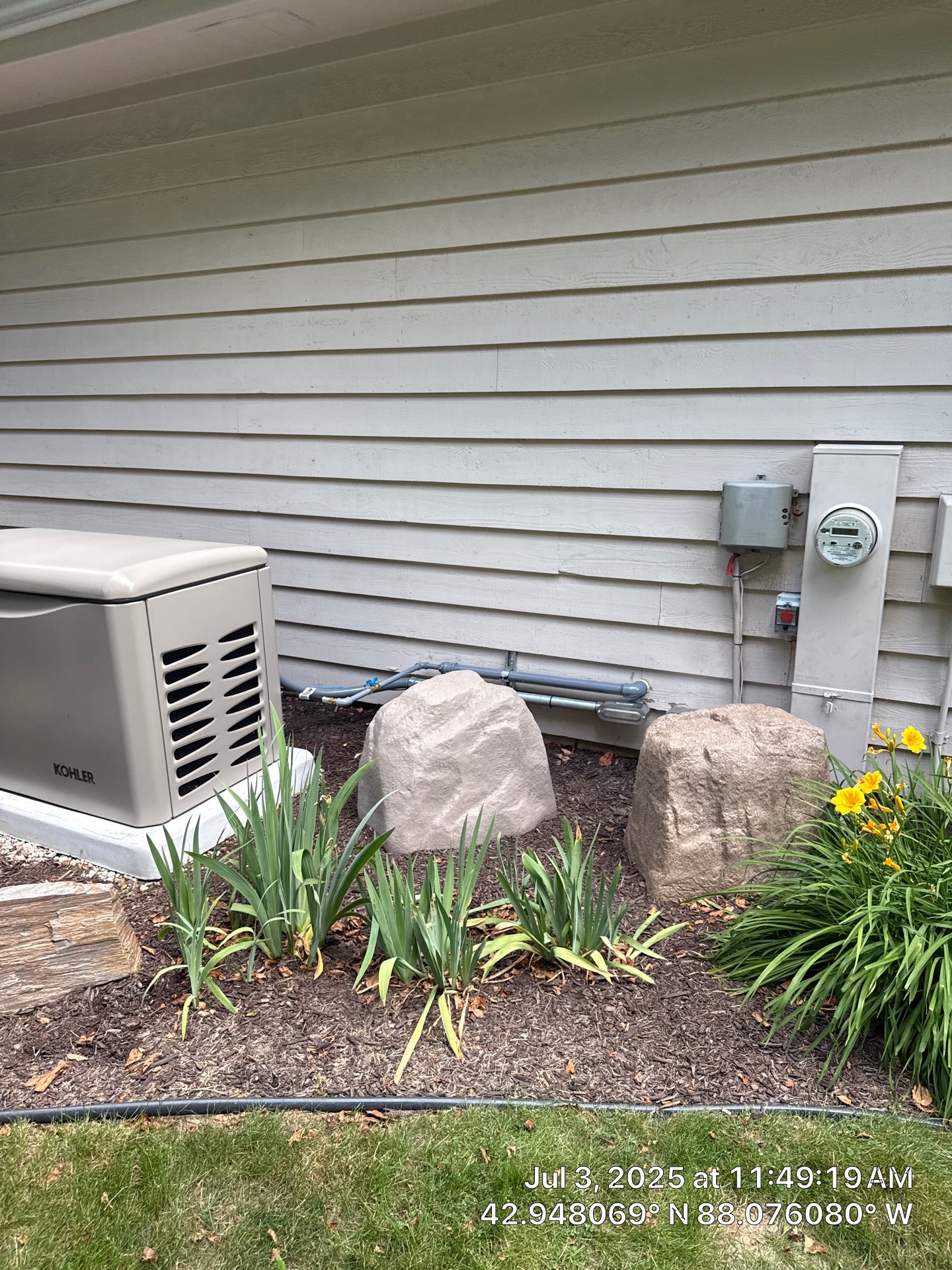 Kohler 20 kW Generator & 200 A Whole‑House Transfer Switch Installation – New Berlin, WI