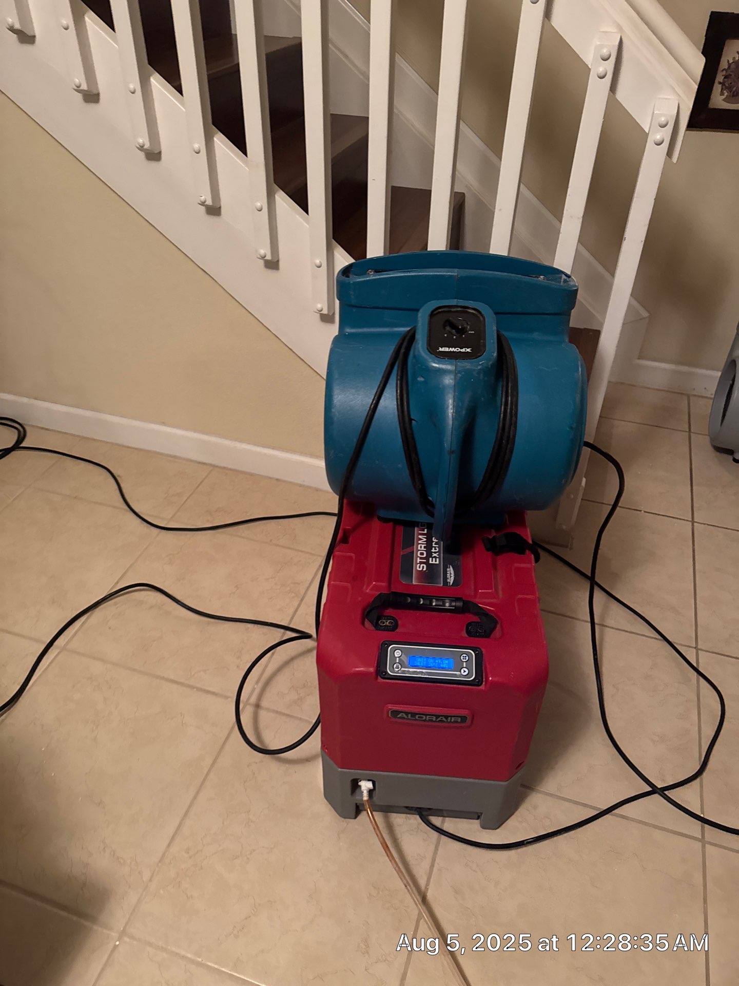 Water damage 